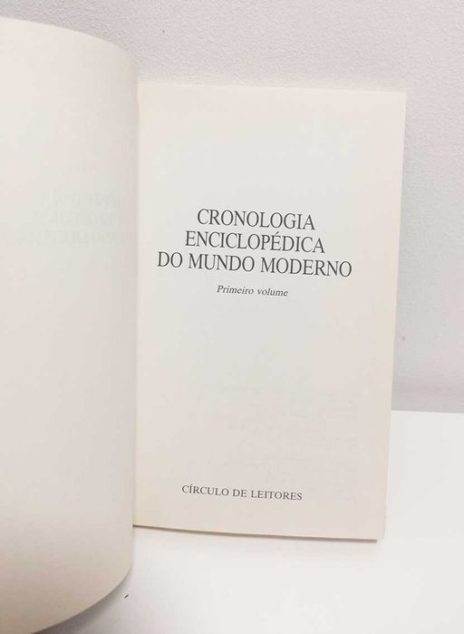 Cronologia Enciclopédica do Mundo Moderno (1763/1815)