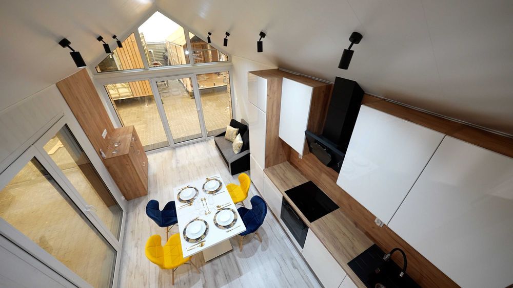 Dom całoroczny 35m2 + 12m2 antresola-domek mobilny!