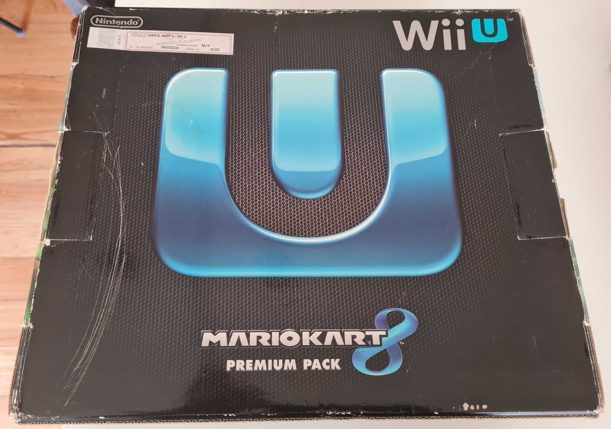 Nintendo Wii U | 32GB | HD | Mario Kart 8 | com acessórios e jogos