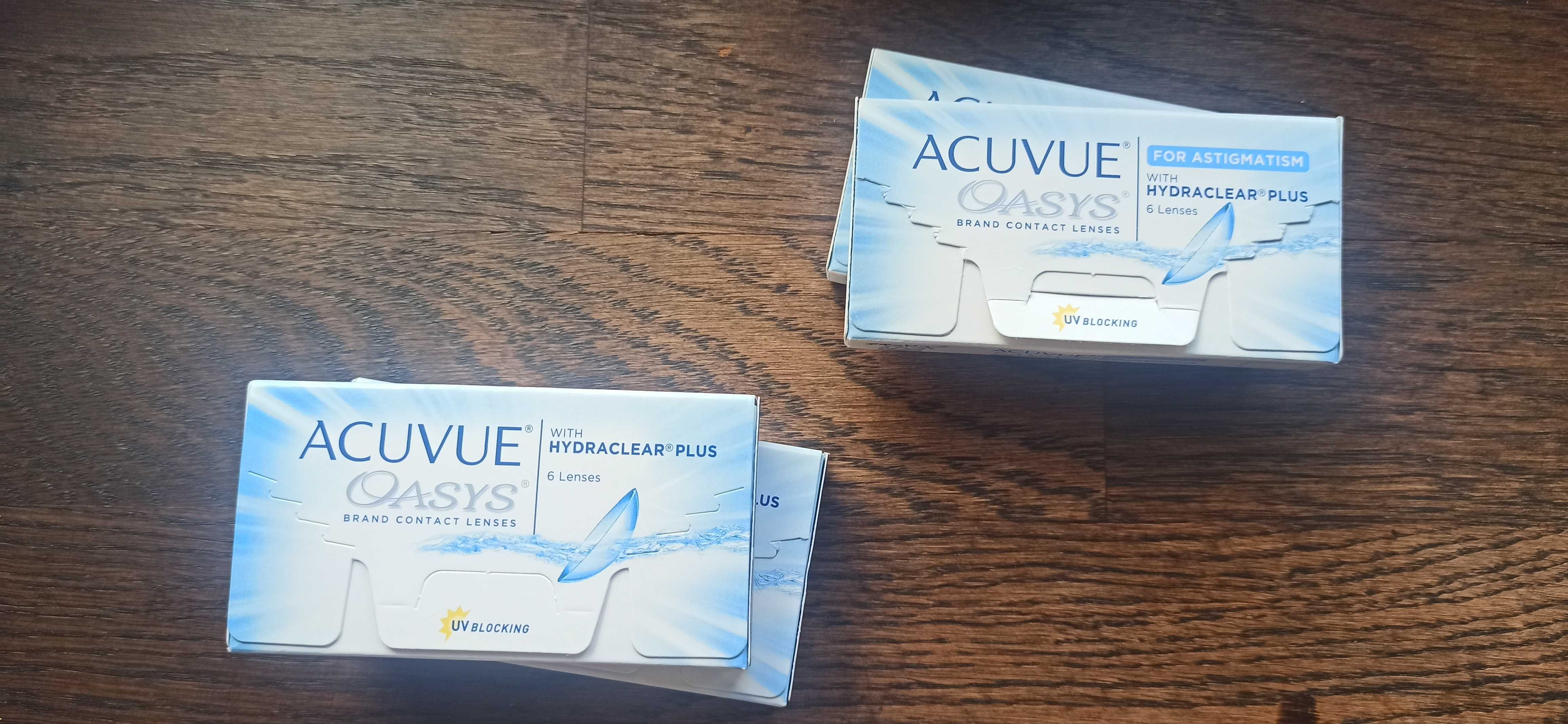 Контрактные линзы Acuvue Oasys hydraclear+