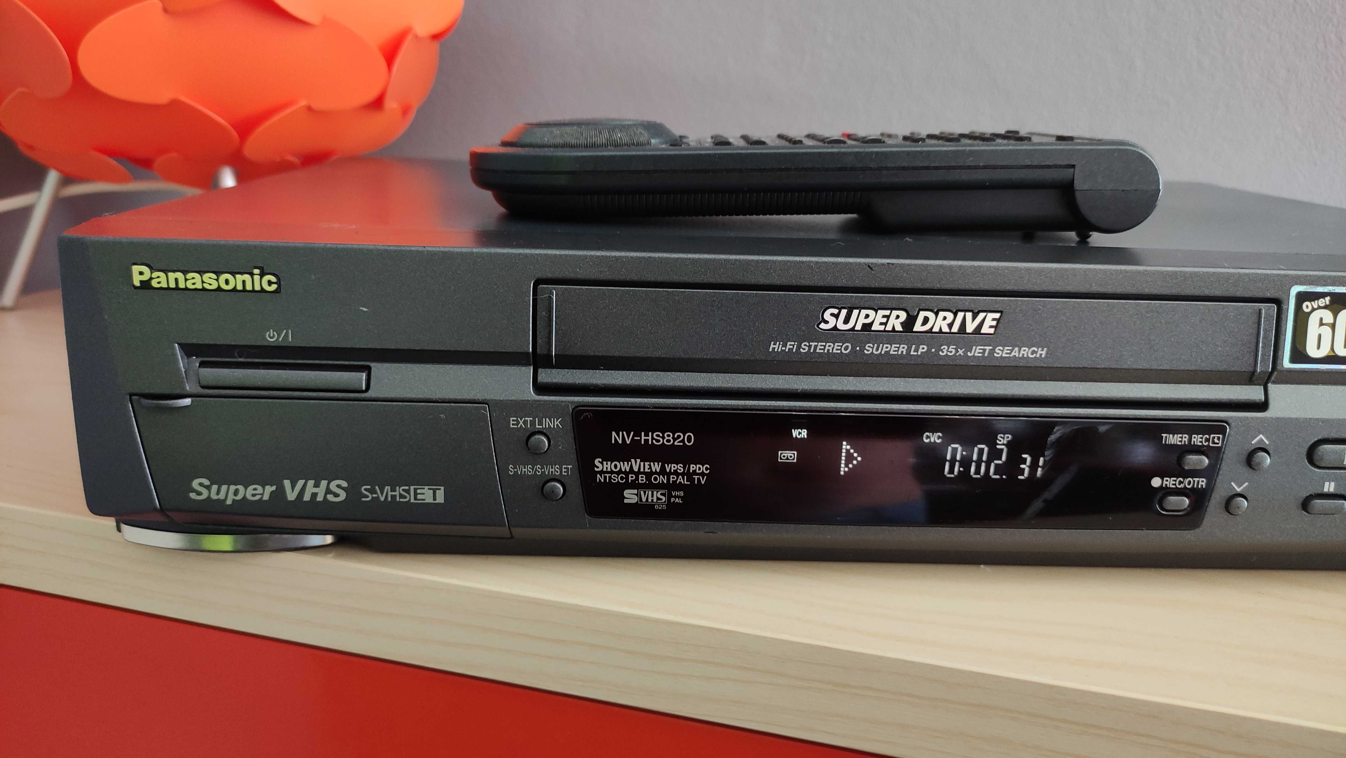 Magnetowid Panasonic S-VHS ET  Super VHS