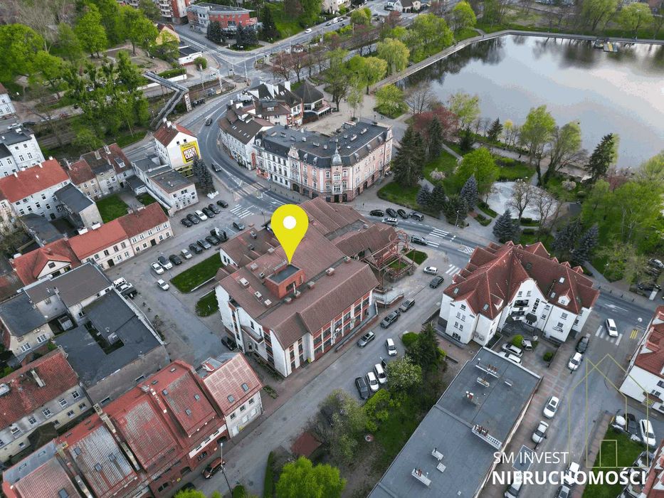 Przestronny LOKAL przy jeziorze w CENTRUM malowniczej Ostródy!