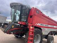 Massey ferguson 7270 beta kombajn zbożowy power flow