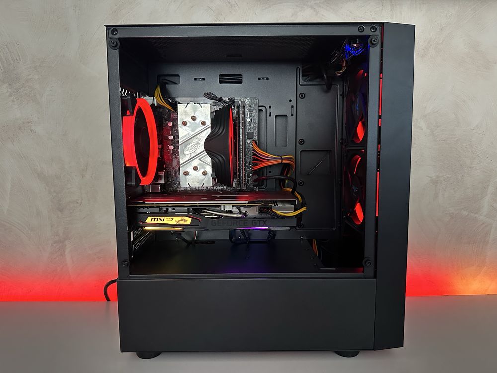 Ігровий Пк i5 10400F / GTX 1660 / 16 ГБ / SSD + HDD / Windows 11 Pro