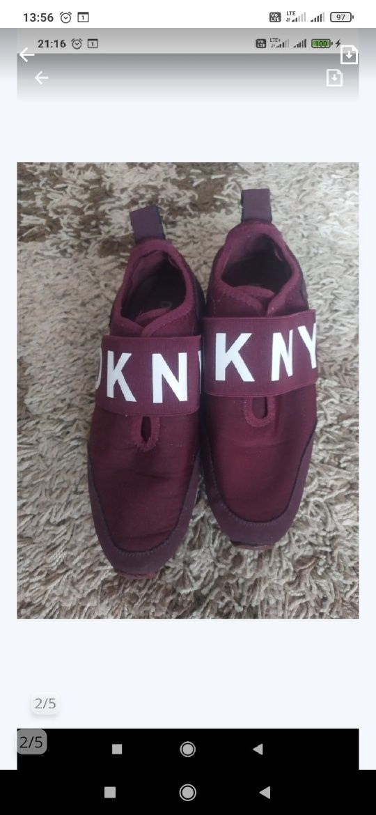 Sneakersy damskie DKNY rozmiar 37 /37,5