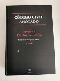 Código civil anotado, livro IV direito da família - Clara Sottomayor