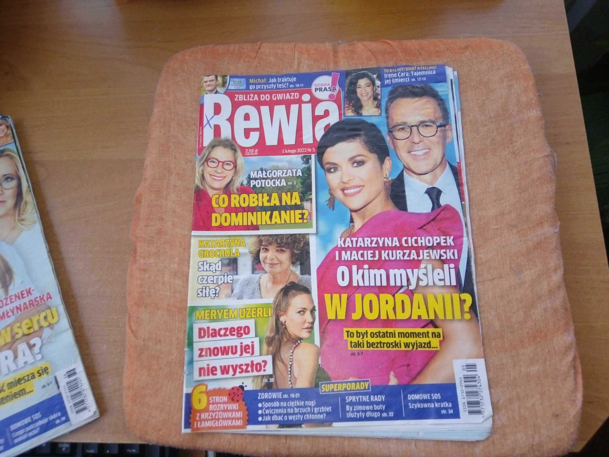 Tygodnik Rewia zbliża do gwiazd nr 5 luty 2023 gazeta