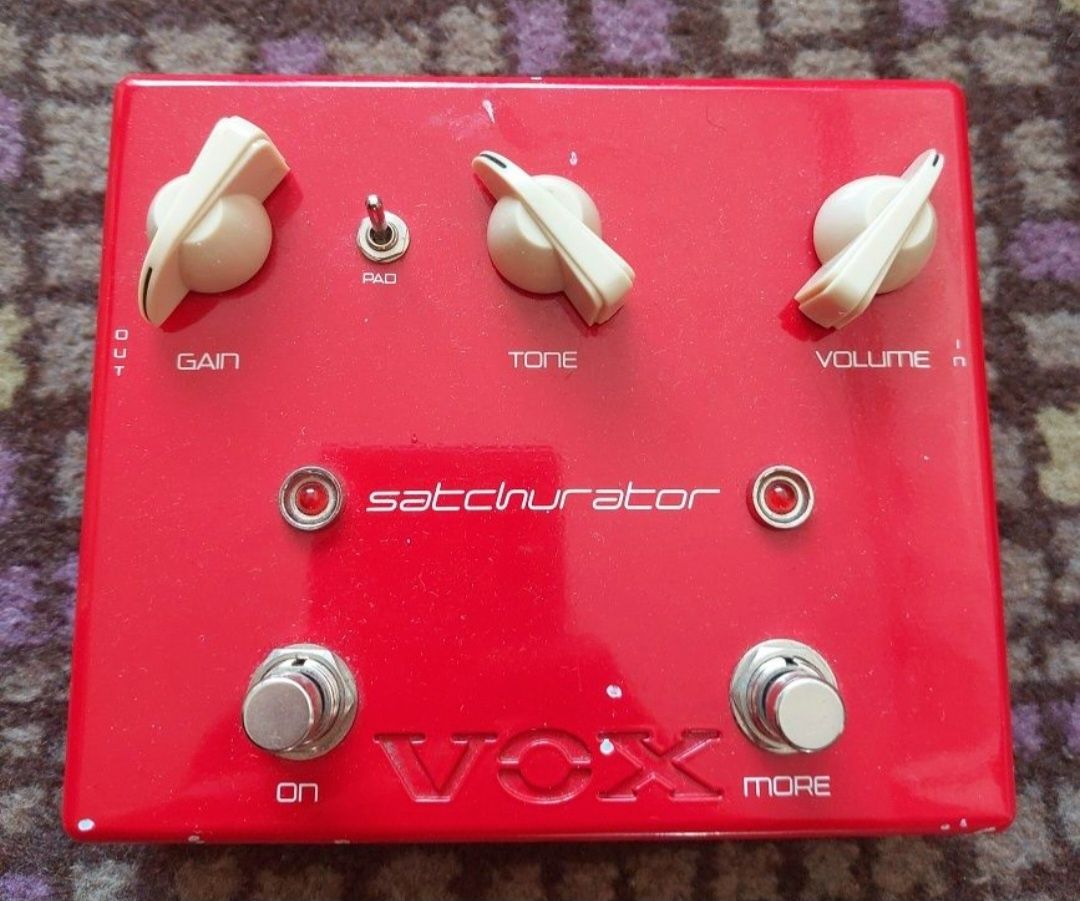 Vox satchurator distortion joe satriani distortion