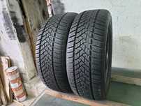 Dwie Opony Demo zimowe 205/55R16 9,4mm Dunlop Winter Sport 5 2024r