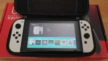 Konsola Nintendo Switch V2 + karta 128GB cfw picofly atmosphere + etui
