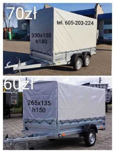 Wypożyczalnia / wynajem  przyczep / przyczepek  Żory 6O5-2O3-224