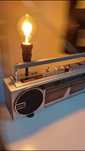 Boombox retro dekoracja