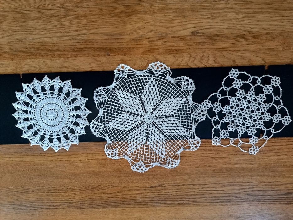 Haftowane serwetki handmade mix wzorów