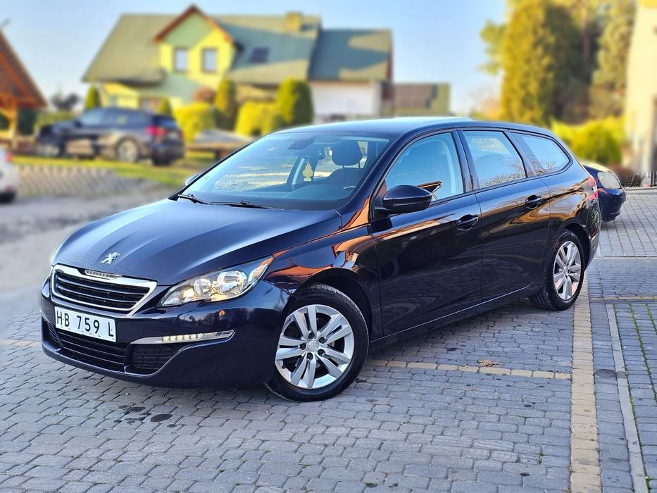 Peugeot 308 1.6 HDI *2015* *Navi*Ledy*Czujniki*HAK*Serwis*Alu*