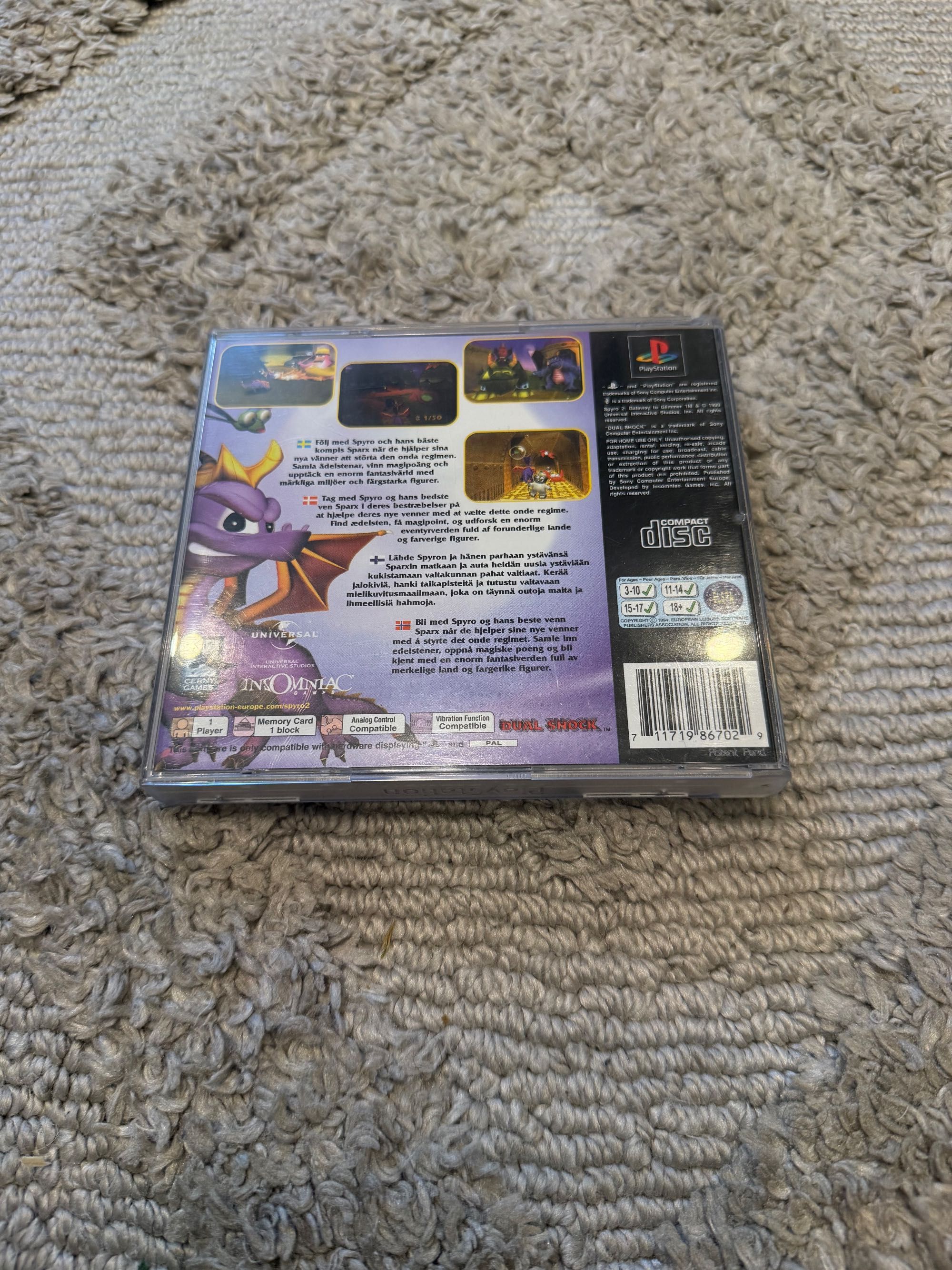 spyro 2 gra na ps1
