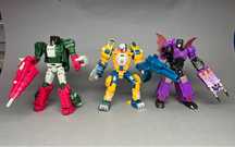 Transformers Titans Return Deluxe Skullsmasher, Wolfwire i Mindwipe