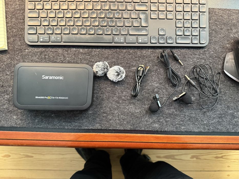 Sysytem (mikrofony, pchełki)  bezprzewodowy SARAMONIC Blink500 ProX B6