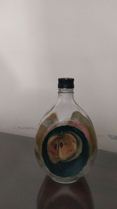 Garrafa Pintada à Mão