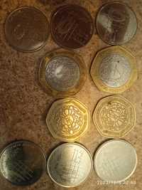 Монеты Иордания Кирша Куруш  Пиастр Король Абдалла