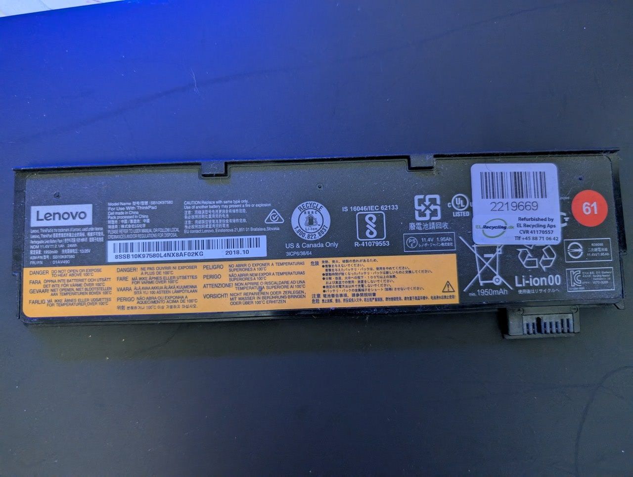 Baterie do ThinkPad T470/T480