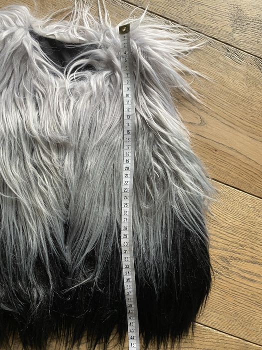 Piękna kamizelka z futerkiem Coccodrillo rozm. 110