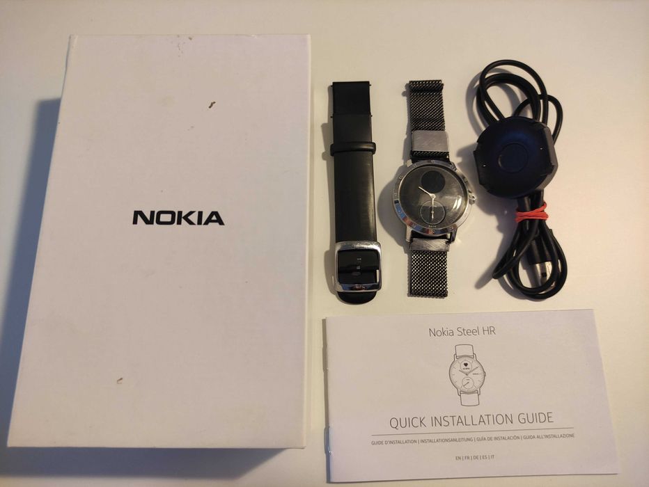 Hybrid Smartwatch Nokia/ Withings Steel HR 40mm