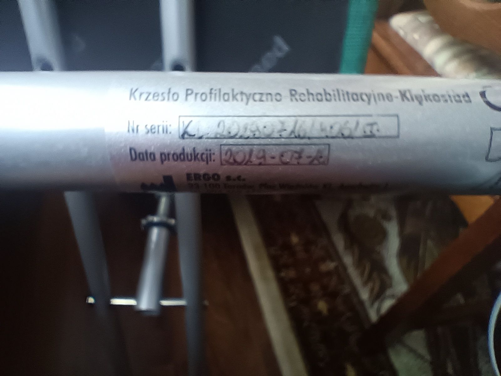Klękosiad krzesło rehabilitacyjne Ergo