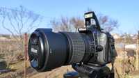 Nikon D90+18-105kit Новый 160-Фото+Сумка,SD Зеркальный Фотоаппарат