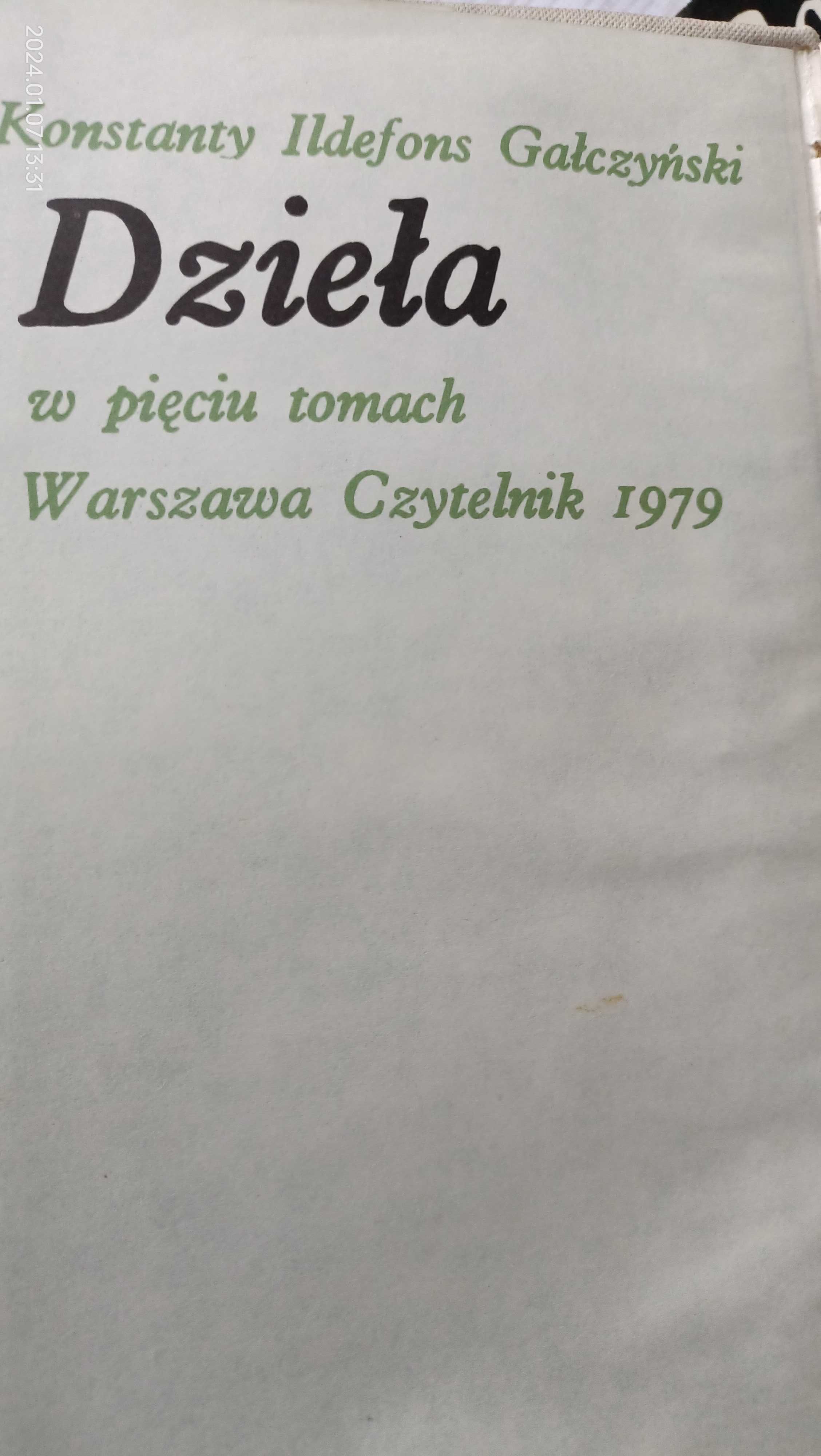 K.I.Gałczyński "Dzieła"