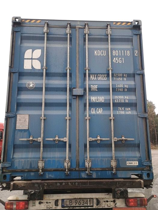 Kontener morski magazynowy 40 DV/HC 12 metrowy, 2022 r. Tani transport