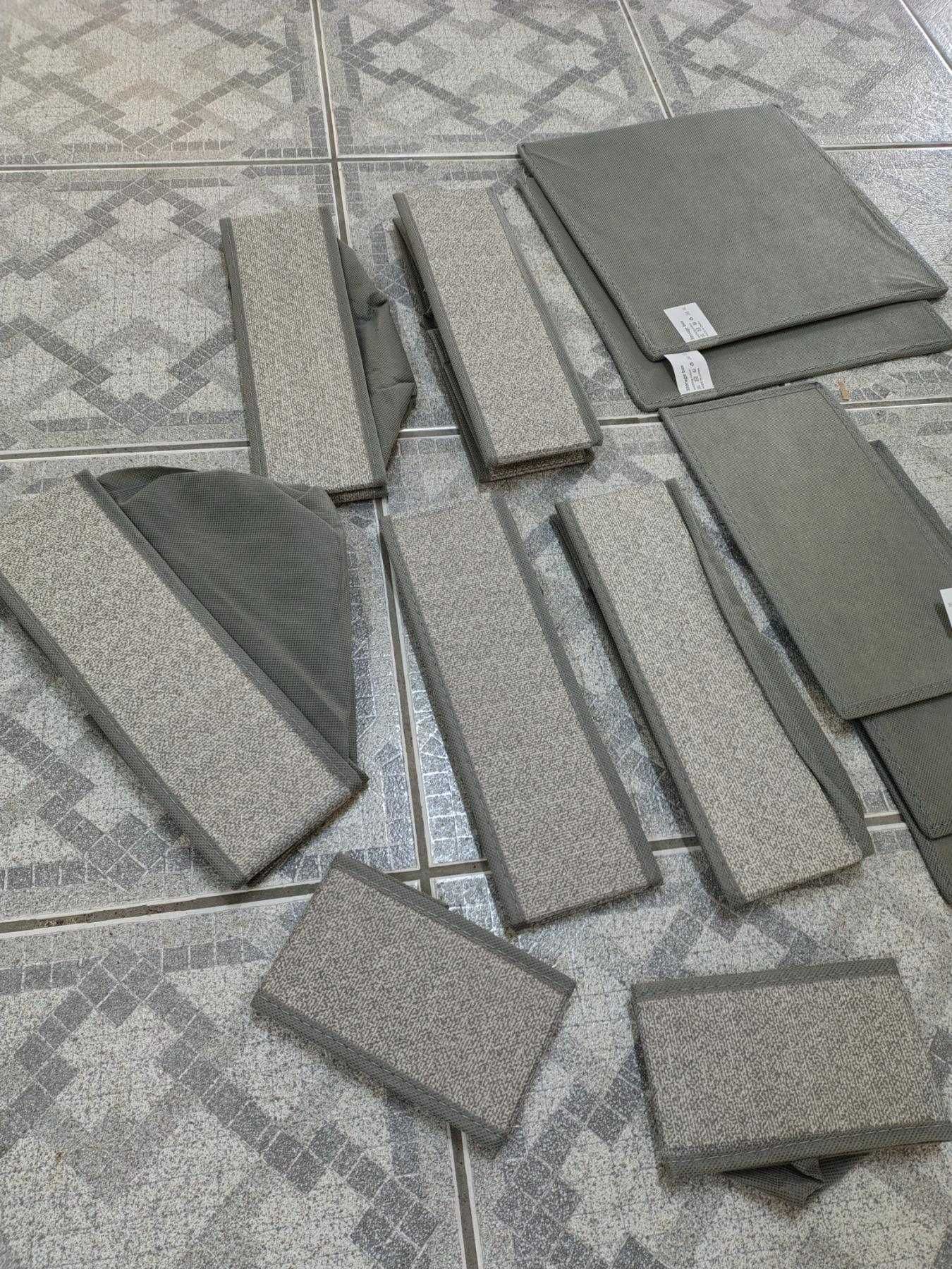 WYPRZEDAŻ TANIEJ NIE BĘDZIE Organizery materiałowe do szuflady 7 sztuk