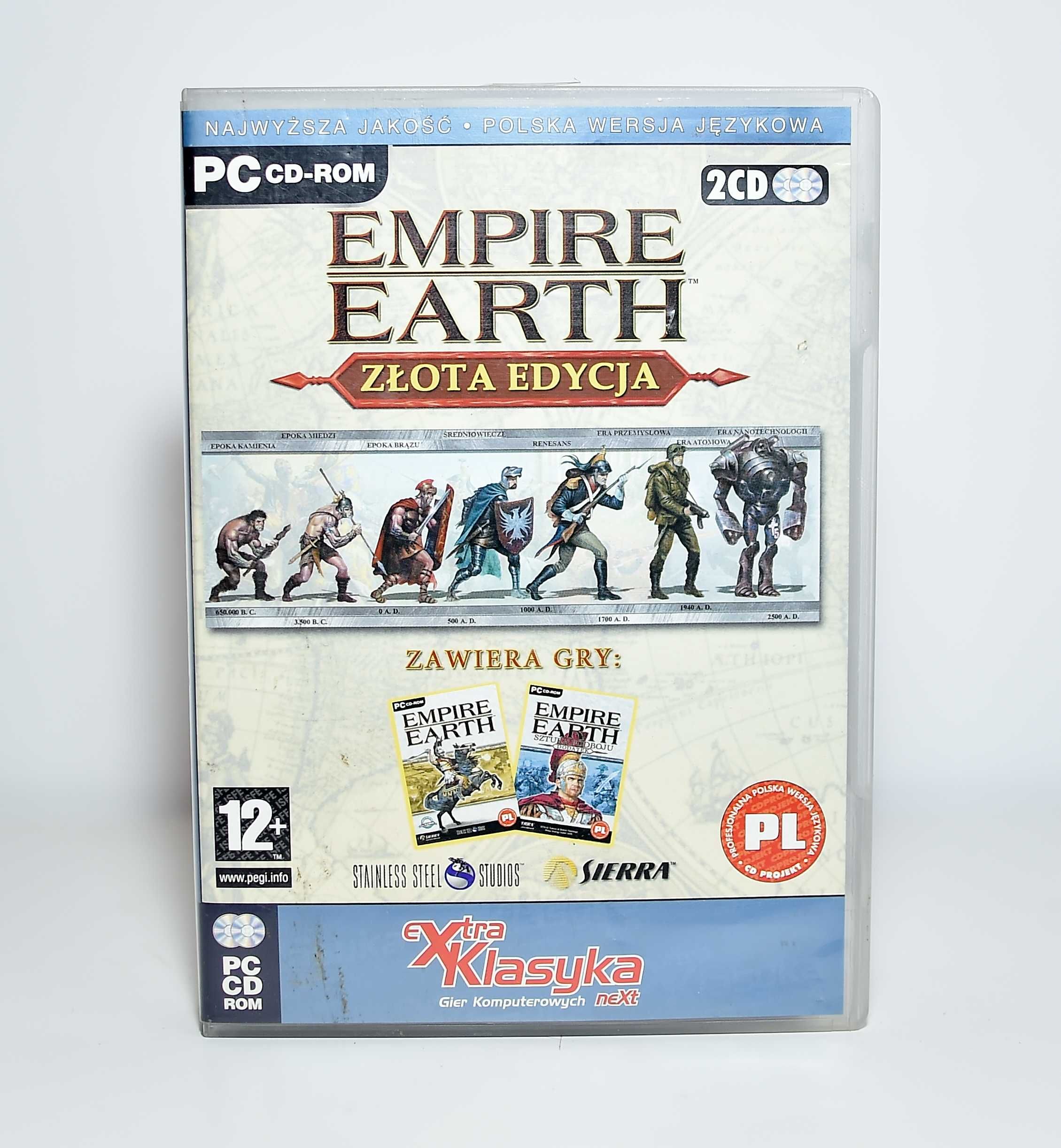 Gra PC #	Extra Klasyka - Empire Earth Złota Edycja PL