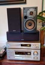 Onkyo HiFi Amplituner-CD-kolumny-Wieża STEREO-Kino domowe 5.1 - zestaw