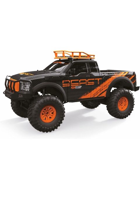 Amewi Climbing Beast Pick-Up Crawler 4WD 1:10 RTR, czarno-pomarańczowy