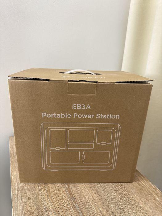 Зарядна станція Bluetti EB3A 600 вт, 268вт, год для дому UPS,ДЖБ