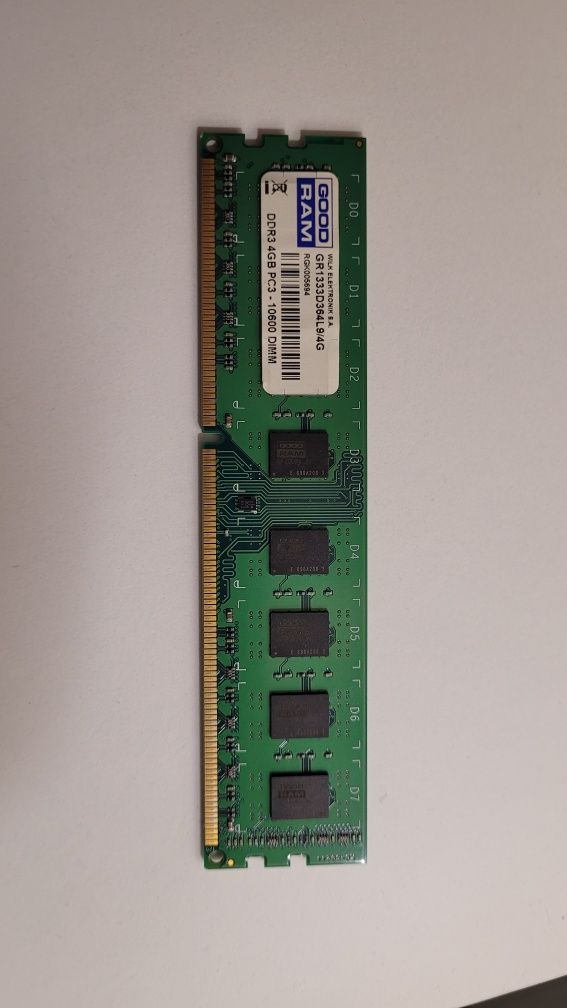 Pamięć RAM 4Gb DDR3