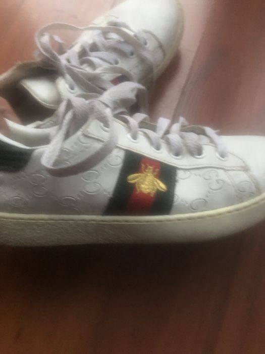 Adidasy w stylu gucci