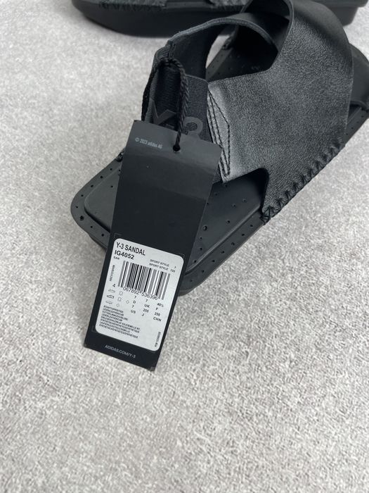 Adidas y-3 sandal black босоножки оригінал