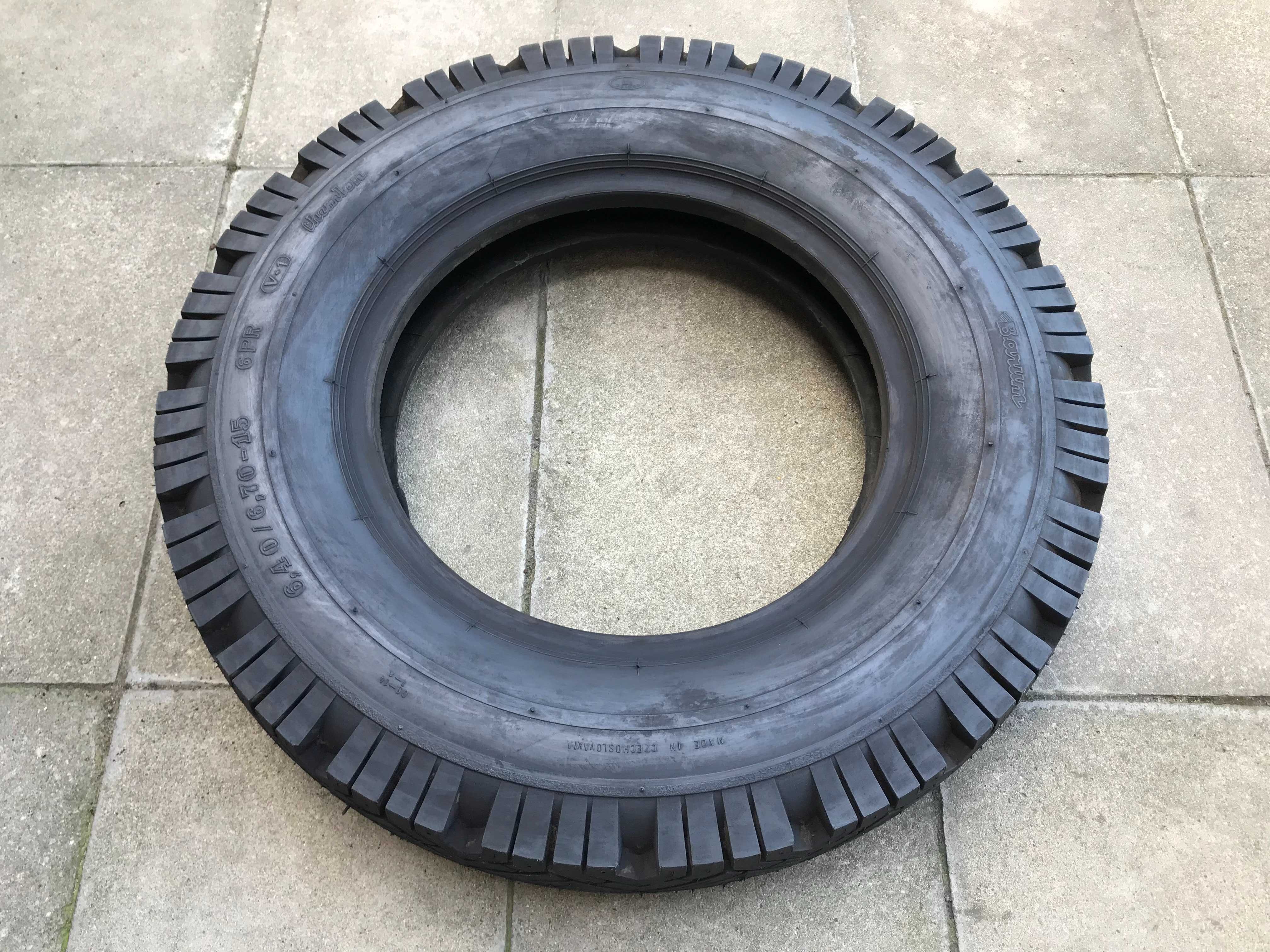 Opony 6.40/6.70-15 Barum Warszawa 224 223 traktor przyczepa Mercedes