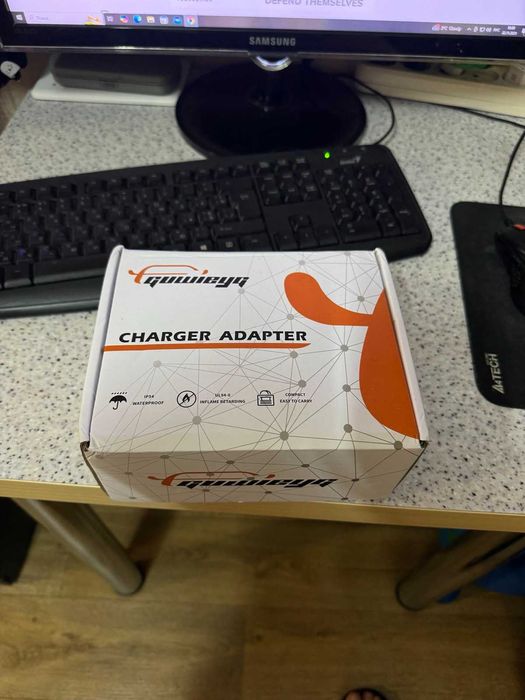 Адаптер GUWIEYG CCS2 - Tesla, перехідник,, швидка зарядка переходник