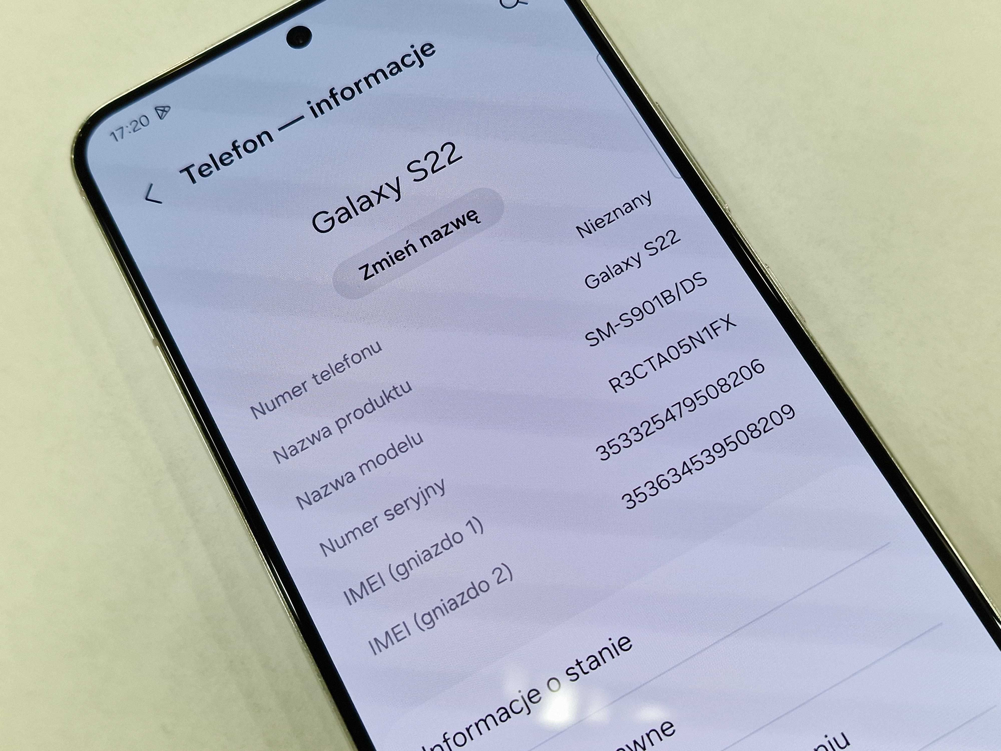 Samsung Galaxy S22 Dual SIM/ 8GB/ 128GB/ Grade A-/ Phantom White
