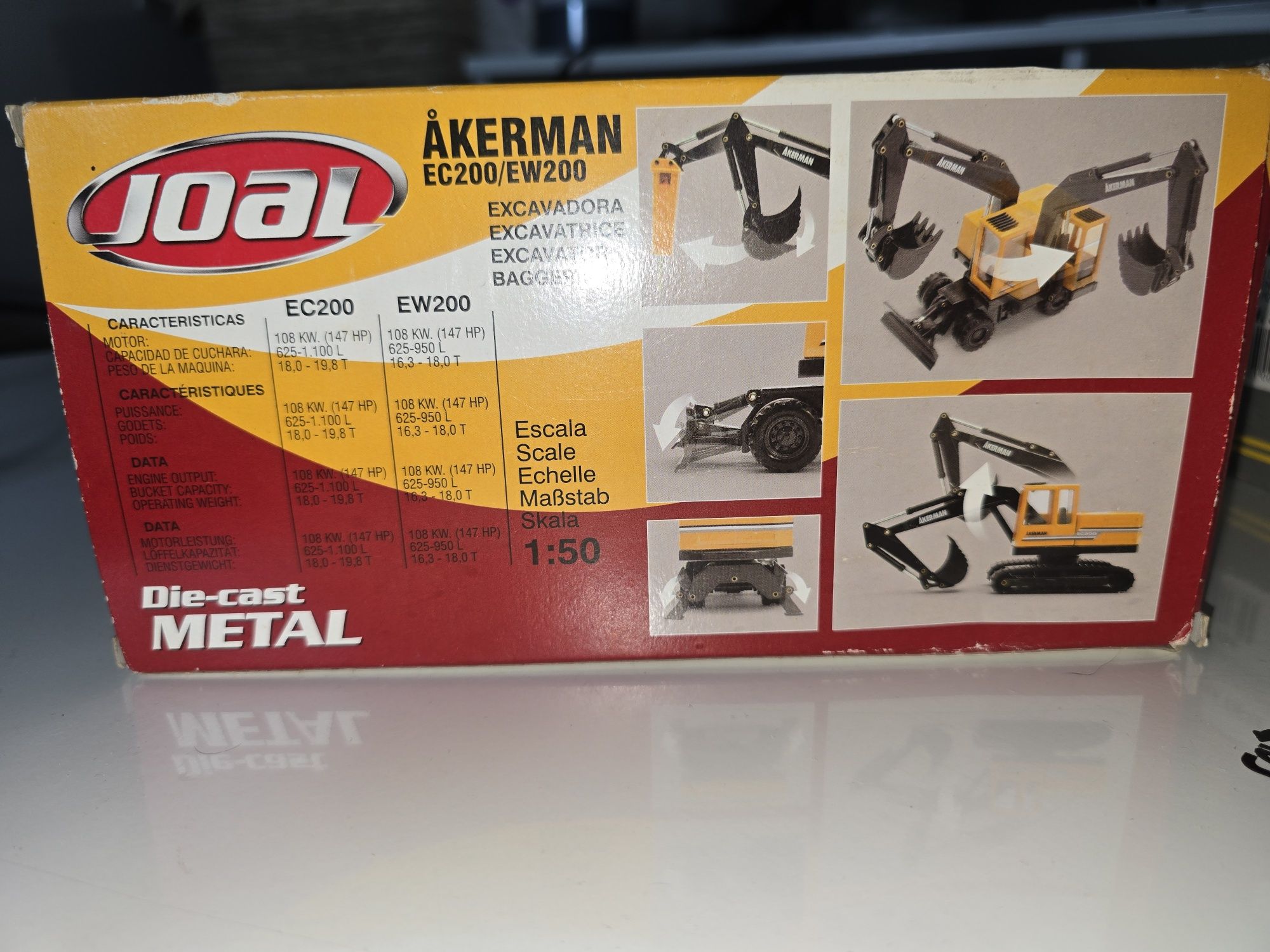 Joal escavadora akerman