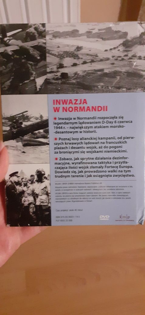 Inwazja w Normandii. Wojna i broń . Nowa płyta DVD