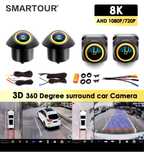Автомобильный круговой бозор, камеры 360 android