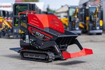 MINI Wozidło Taczka spalinowa Wywrotka z ŁADOWACZEK GP500 Gąsienicowa