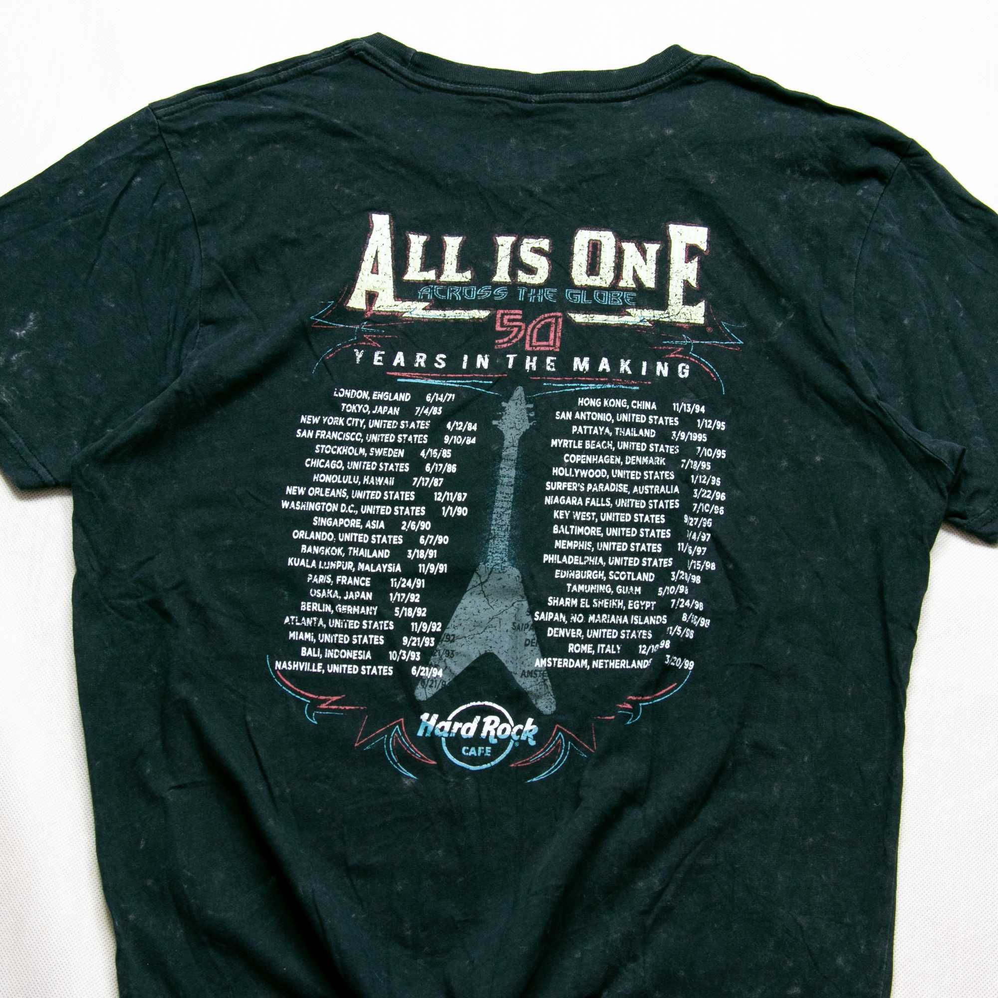 Hard Rock Cafe World Tour Copenhagen t-shirt L/XL slim