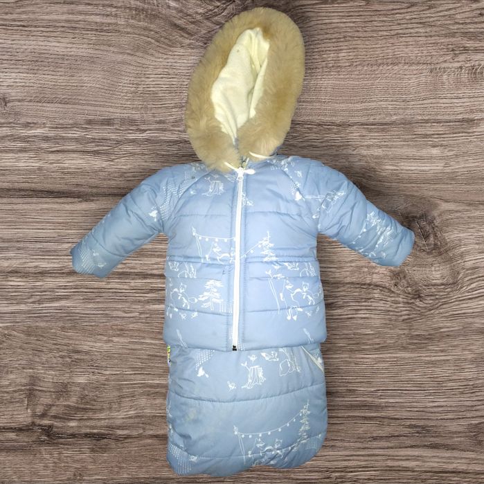 Дитячий зимовий комбінезон-трансформер 3 в 1