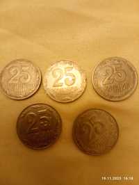 колекционная монета 25 коп - Украина