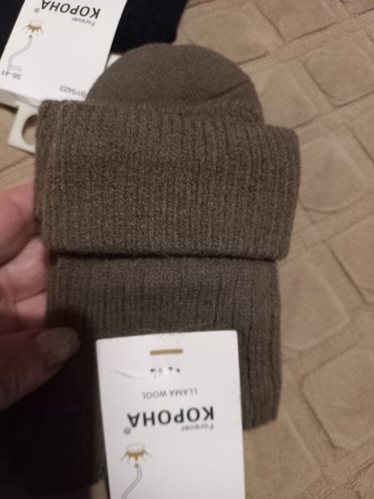 Теплі неймовірно красиві шкарпетки/носки шерсть альпака з заворотом