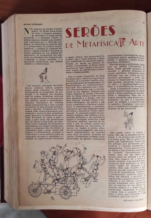 Mundo Literário. Semanário de Crítica e Informação